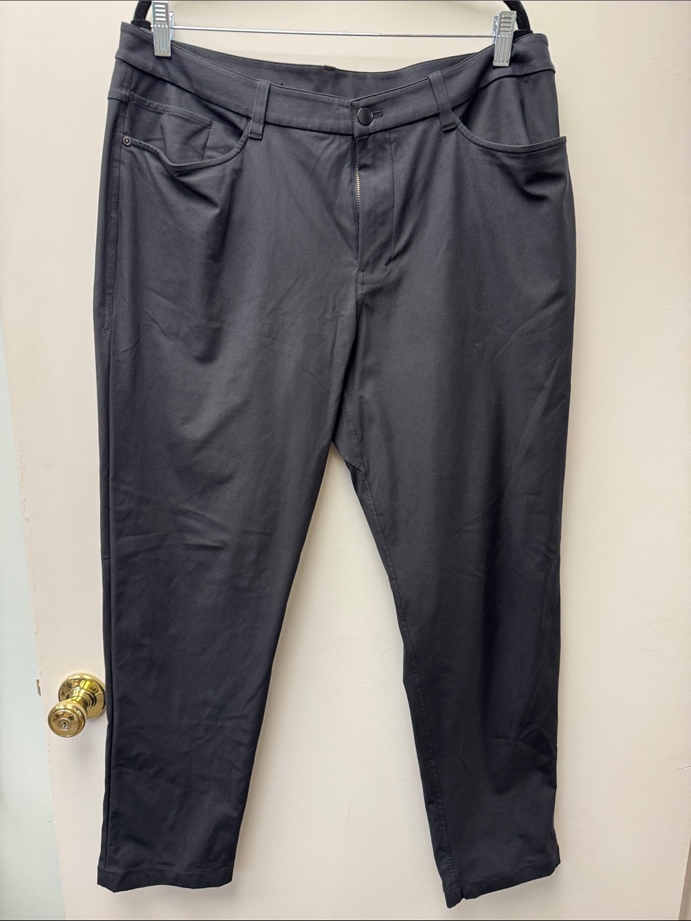 lululemon athletica Black Stretch Chino Pants